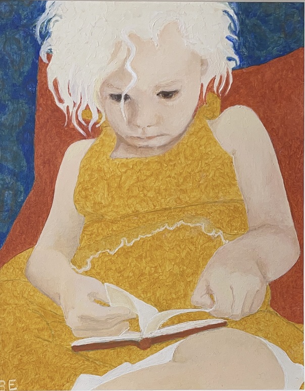 painting of girl in the yellow dress